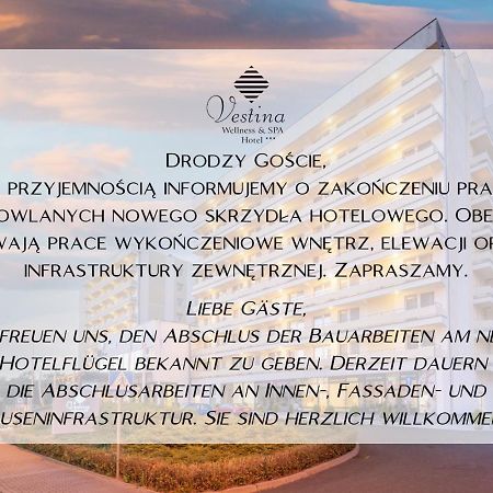 Vestina Wellness & Spa Hotel Miedzyzdroje Esterno foto